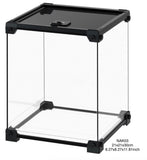 Reptizoo | Knock Down Mini Glass Reptile Habitats w/ Hinged Mesh Top