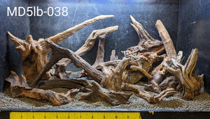 Malaysian Driftwood | 5 lbs. Selected | #038