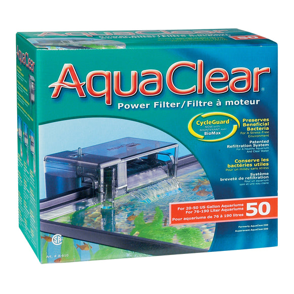 UL AquaClear 50 (200) Filter w/ Media