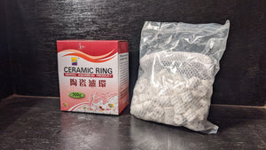 Aquarium Filter Media | Bio Ceramic Rings | 10 oz