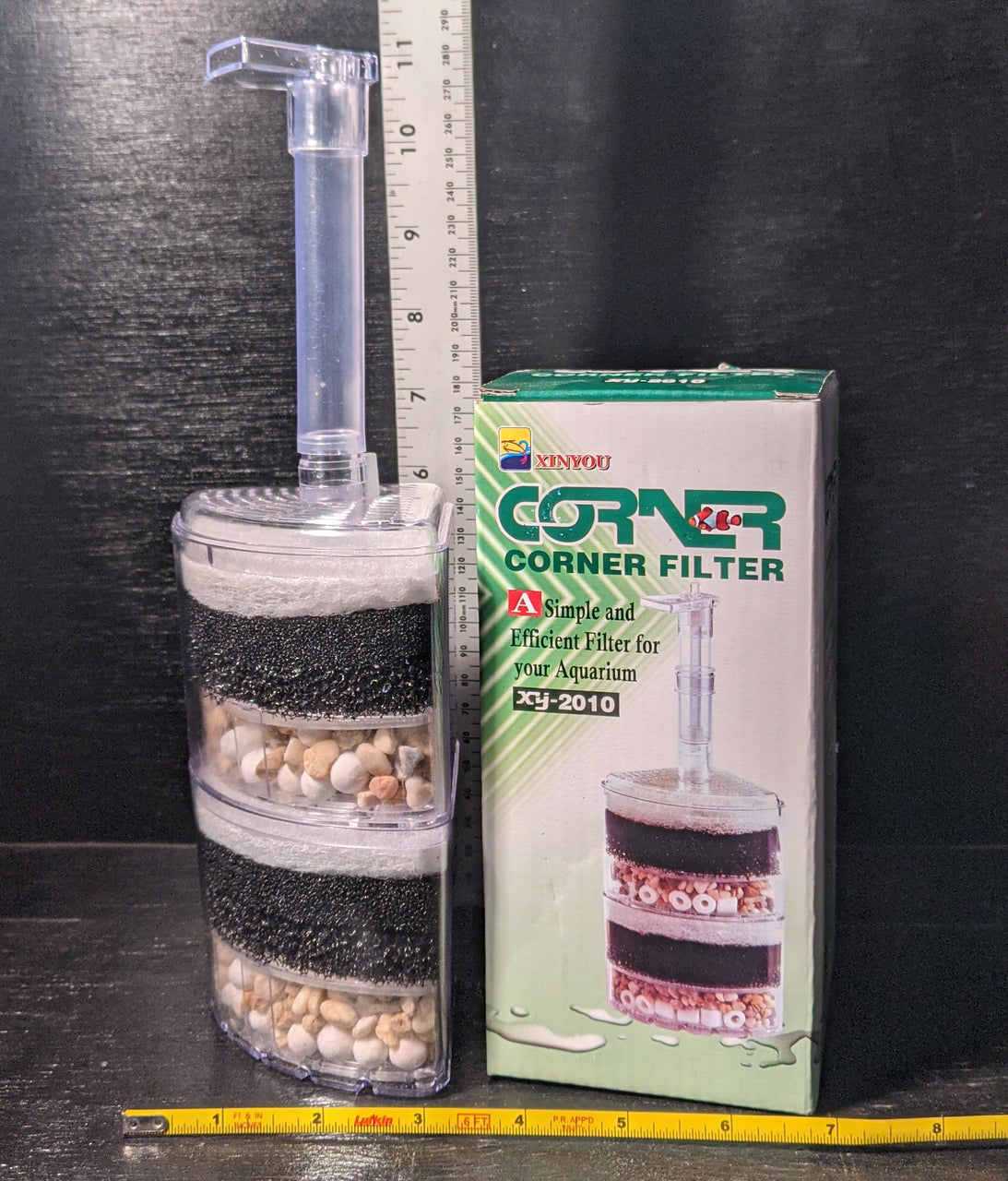 Corner Aquarium Filter XY-2010