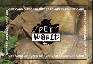 Pet World Lawrence In-Store Gift Card